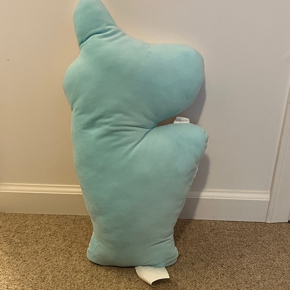 Unicorn Shaped Pillow with Rainbow Mane - Picture 3 of 5